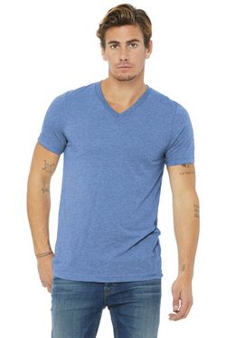 BELLA+CANVAS ® Unisex Triblend Short Sleeve V-Neck Te. BC3415 BELLA+CANVAS ® Unisex Triblend Short Sleeve V-Neck Te. BC3415