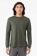 BELLA+CANVAS ®  Unisex Heather CVC Long Sleeve Tee BC3501CVC