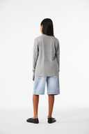 BELLA+CANVAS ®  Youth Heather CVC Long Sleeve Tee BC3501YCVC
