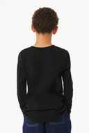 BELLA+CANVAS ®  Youth Heather CVC Long Sleeve Tee BC3501YCVC