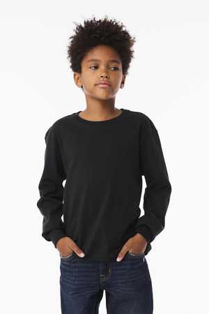 BELLA+CANVAS ®  Youth 6-Ounce Heavyweight Long Sleeve Tee BC3511Y