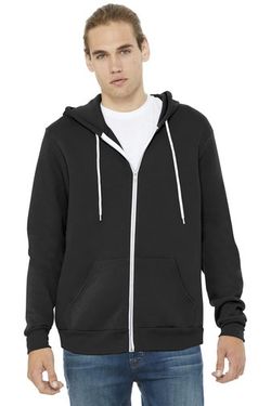 BELLA+CANVAS ® Unisex Sponge Fleece Full-Zip Hoodie. BC3739 BELLA+CANVAS ® Unisex Sponge Fleece Full-Zip Hoodie. BC3739