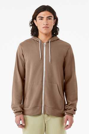 BELLA+CANVAS  ®  Unisex Sponge Fleece Full-Zip Hoodie. BC3739