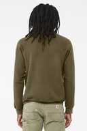 BELLA+CANVAS  ®  Unisex Sponge Fleece Raglan Sweatshirt. BC3901