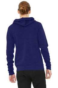 BELLA+CANVAS  ®  Unisex Triblend Sponge Fleece Full-Zip Hoodie. BC3909
