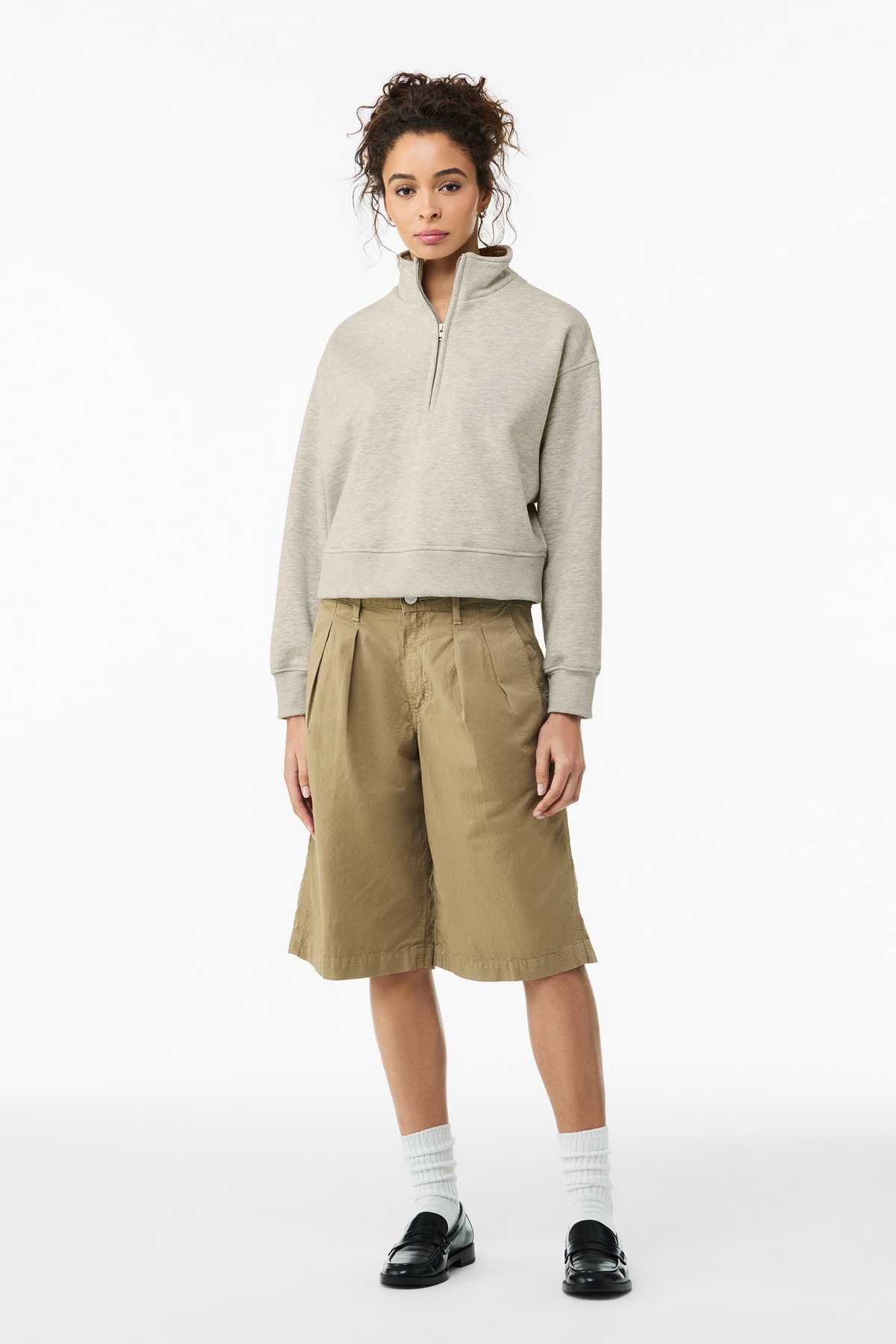 BELLA+CANVAS ®  Women's 10-Ounce 1/2-Zip Pullover BC4540