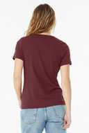 BELLA+CANVAS  ®  Women's Relaxed Jersey Short Sleeve V-Neck Tee. BC6405