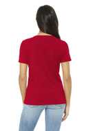 BELLA+CANVAS  ®  Women's Relaxed Jersey Short Sleeve V-Neck Tee. BC6405
