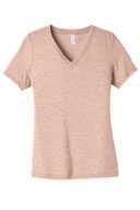 BELLA+CANVAS ®  Women's Relaxed Heather CVC V-Neck Tee BC6405CVC