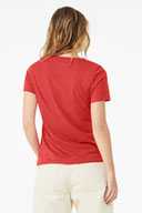 BELLA+CANVAS ®  Women's Relaxed Heather CVC V-Neck Tee BC6405CVC