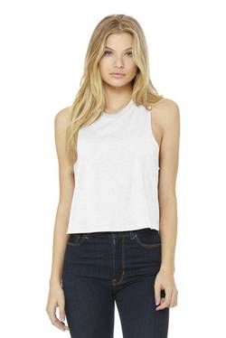 BELLA+CANVAS ® Women's Racerback Cropped Tank. BC6682 BELLA+CANVAS ® Women's Racerback Cropped Tank. BC6682