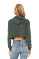 BELLA+CANVAS  ®  Women's Sponge Fleece Cropped Fleece Hoodie. BC7502
