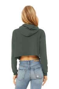 BELLA+CANVAS  ®  Women's Sponge Fleece Cropped Fleece Hoodie. BC7502