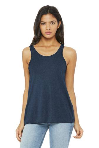 BELLA+CANVAS  ®  Women's Flowy Racerback Tank. BC8800