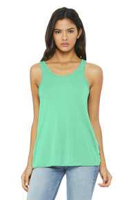 BELLA+CANVAS  ®  Women's Flowy Racerback Tank. BC8800