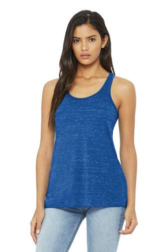 BELLA+CANVAS  ®  Women's Flowy Racerback Tank. BC8800