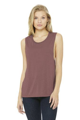 BELLA+CANVAS  ®  Women's Flowy Scoop Muscle Tank. BC8803