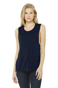 BELLA+CANVAS  ®  Women's Flowy Scoop Muscle Tank. BC8803