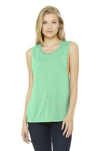 BELLA+CANVAS  ®  Women's Flowy Scoop Muscle Tank. BC8803