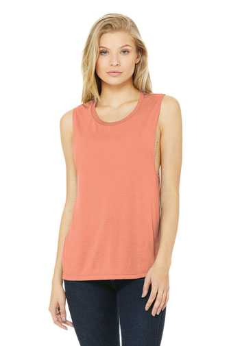 BELLA+CANVAS  ®  Women's Flowy Scoop Muscle Tank. BC8803