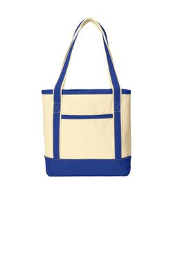Port Authority Medium Cotton Canvas Boat Tote. BG412 Port Authority Medium Cotton Canvas Boat Tote. BG412