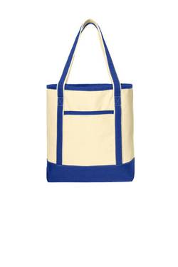 Port Authority Large Cotton Canvas Boat Tote. BG413 Port Authority Large Cotton Canvas Boat Tote. BG413