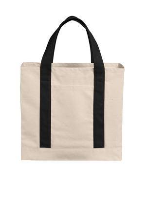 Port Authority ®  Cotton Canvas Two-Tone Tote BG429
