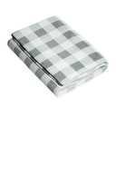 Marshmallow/ Monument Grey Check