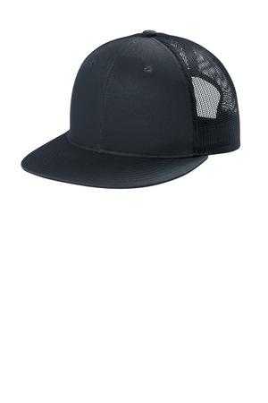 Port Authority  Snapback Flat Bill Trucker Cap C117