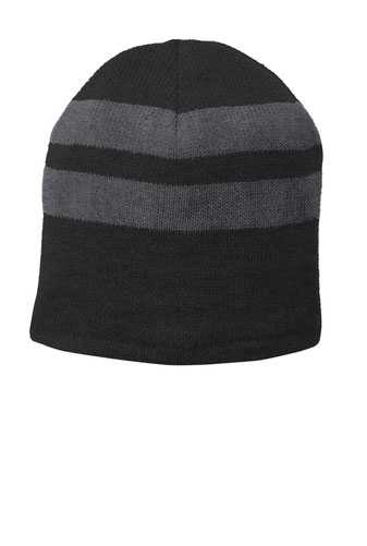 Port & Company &#174;  Fleece-Lined Striped Beanie Cap. C922