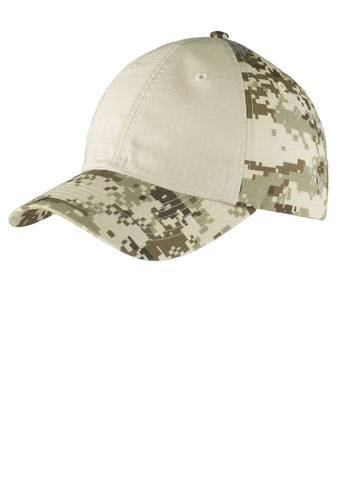Port Authority ®  Colorblock Digital Ripstop Camouflage Cap. C926