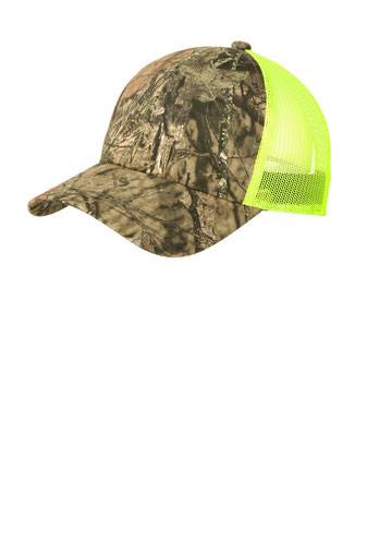 Port Authority  Structured Camouflage Mesh Back Cap. C930