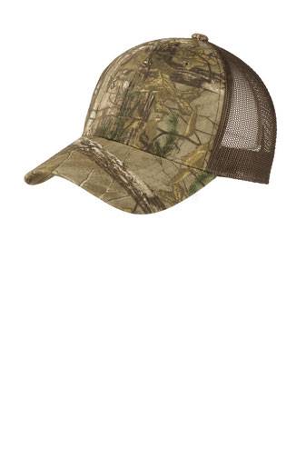 Port Authority  Structured Camouflage Mesh Back Cap. C930