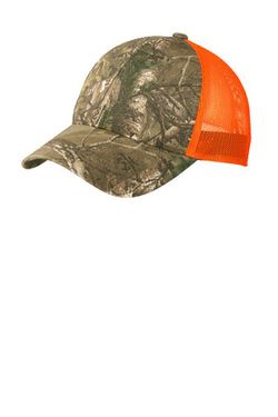 Port Authority Structured Camouflage Mesh Back Cap. C930 Port Authority Structured Camouflage Mesh Back Cap. C930