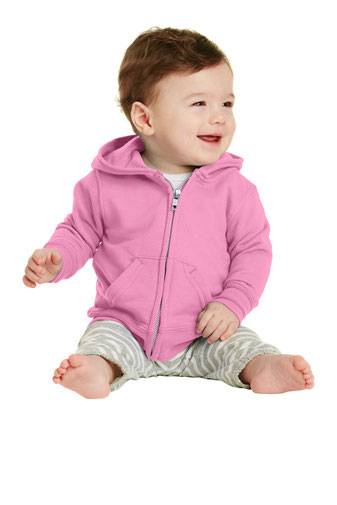 Port & Co ®  Infant Core Fleece Full-Zip Hooded Sweatshirt. CAR78IZH