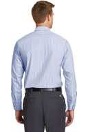 Red Kap ®  - Long Sleeve Striped Industrial Work Shirt.  CS10
