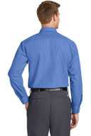 Red Kap ®  Long Size, Long Sleeve Striped Industrial Work Shirt. CS10LONG