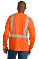 CornerStone  ®  ANSI 107 Class 2 Mesh Long Sleeve Tee. CS201