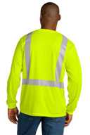 CornerStone  ®  ANSI 107 Class 2 Mesh Long Sleeve Tee. CS201