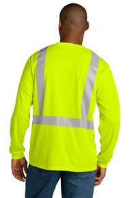 CornerStone  ®  ANSI 107 Class 2 Mesh Long Sleeve Tee. CS201