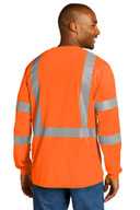 CornerStone  ®  ANSI 107 Class 3 Mesh Long Sleeve Tee. CS203