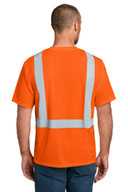 CornerStone ®  ANSI 107 Class 2 Short Sleeve Mesh Blocked Tee CS205