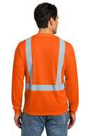 CornerStone ®  ANSI 107 Class 2 Long Sleeve Mesh Blocked Tee CS207