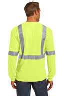 CornerStone ®  ANSI 107 Class 2 Long Sleeve Safety T-Shirt. CS401LS