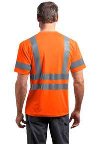 CornerStone ®  - ANSI 107 Class 3 Short Sleeve Snag-Resistant Reflective T-Shirt. CS408