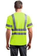 CornerStone ®  - ANSI 107 Class 3 Short Sleeve Snag-Resistant Reflective T-Shirt. CS408