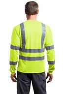 CornerStone ®  - ANSI 107 Class 3 Long Sleeve Snag-Resistant Reflective T-Shirt. CS409