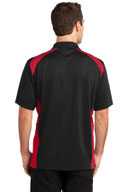 CornerStone ®  Select Snag-Proof Two Way Colorblock Pocket Polo. CS416