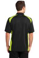 CornerStone ®  Select Snag-Proof Two Way Colorblock Pocket Polo. CS416