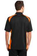 CornerStone ®  Select Snag-Proof Two Way Colorblock Pocket Polo. CS416